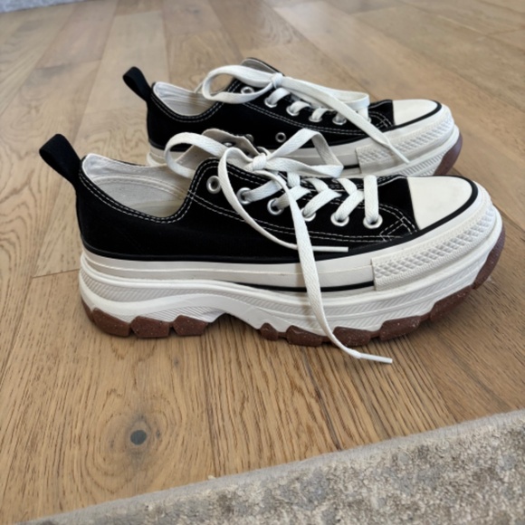 Converse All Star Trekwave React 2.0 鋸齒厚底帆布鞋低筒 ... - Picture 3 of 12